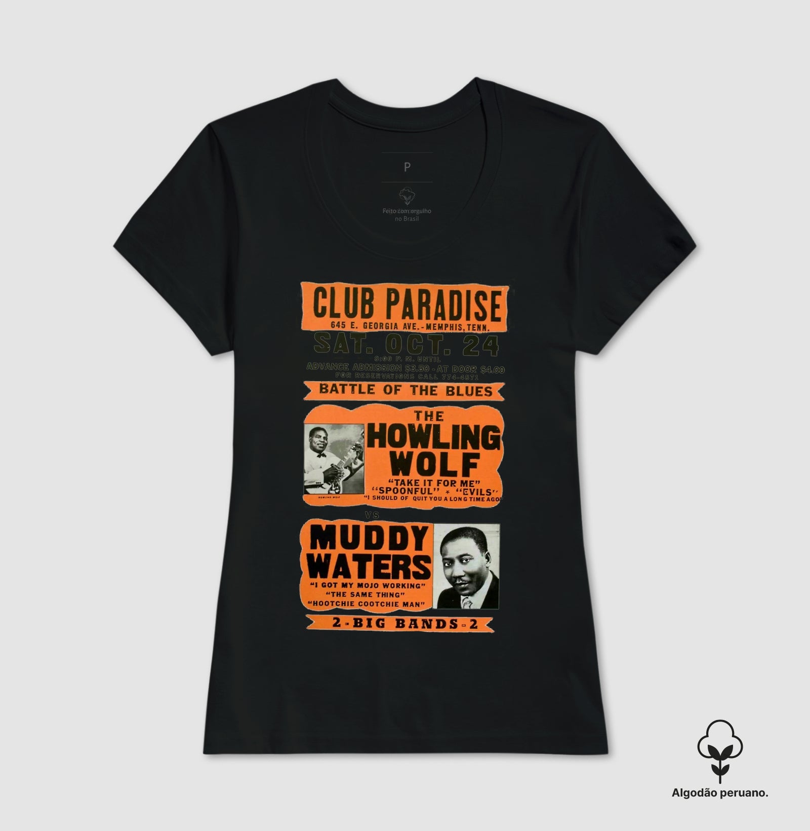 Camiseta do Blues