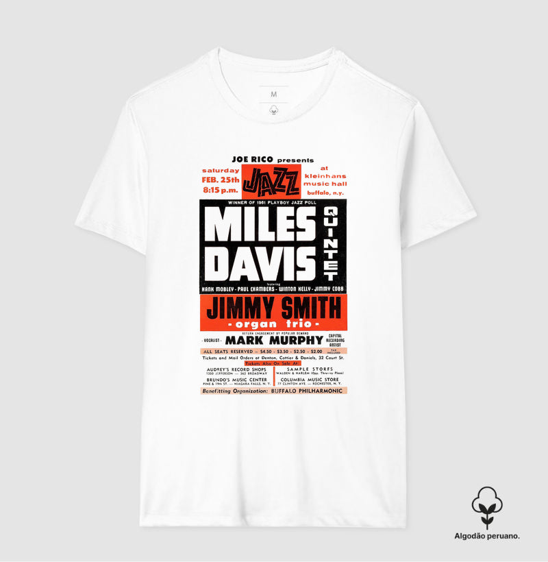 Camisetin Miles Quintet