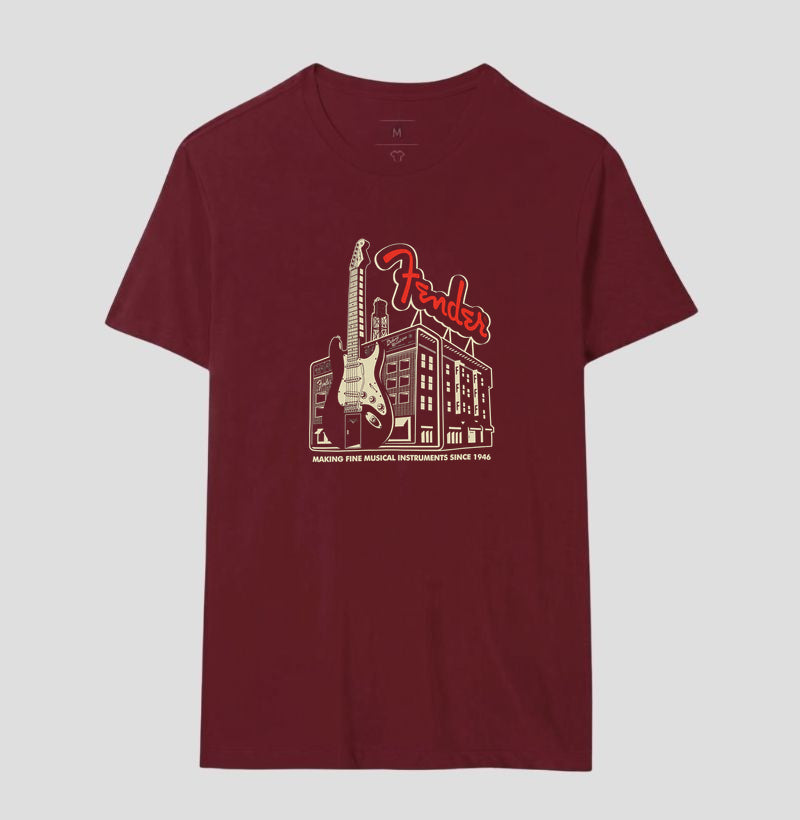 Camiseta da Fender