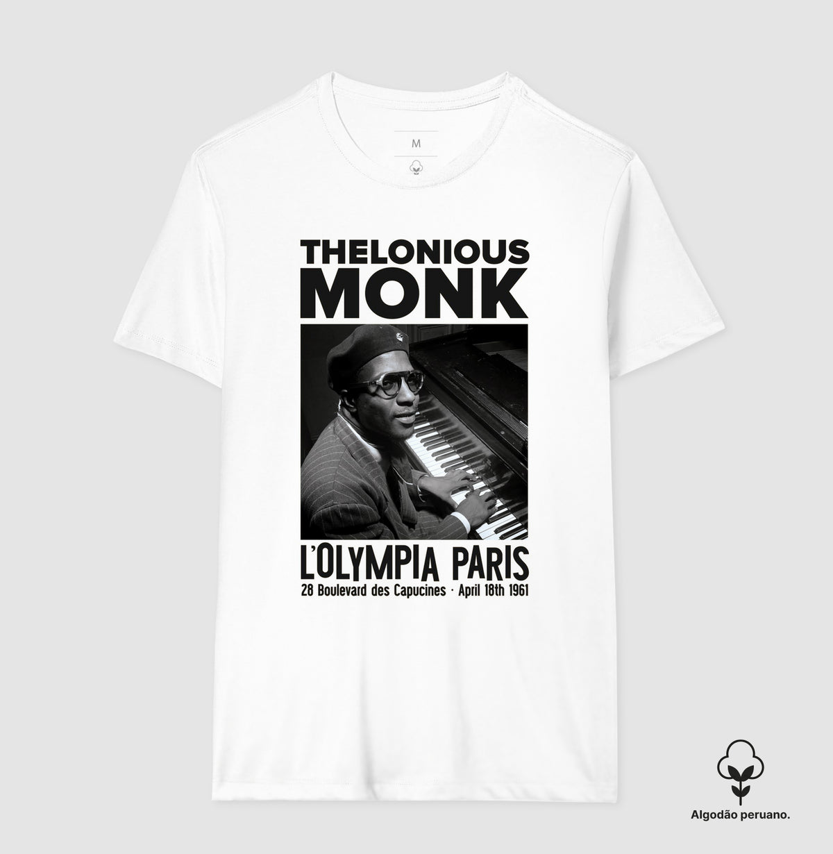 Camisetin Thelonious Monk