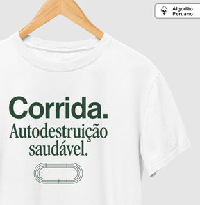 Camiseta de corrida - Autodestruição Saudável