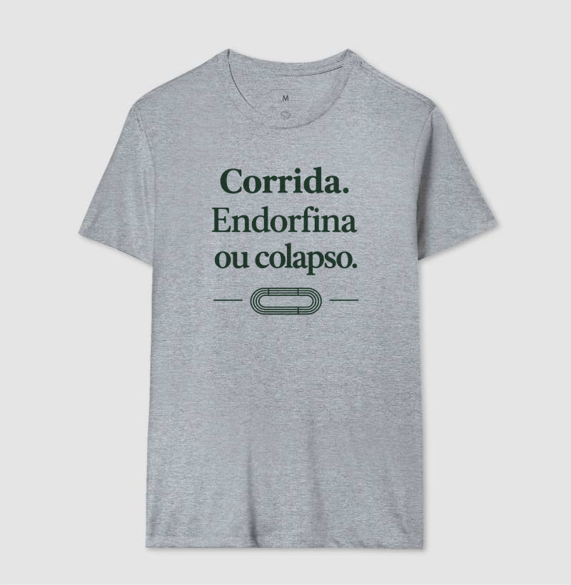 Camiseta de corrida - Endorfina ou Colapso