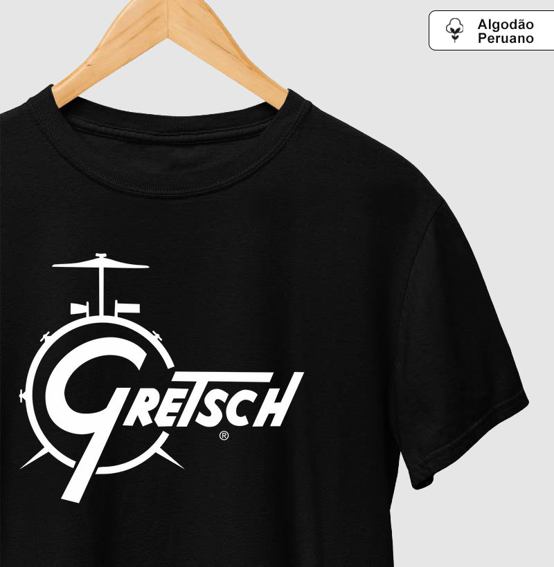 Camisetin das Bateras Gretsch