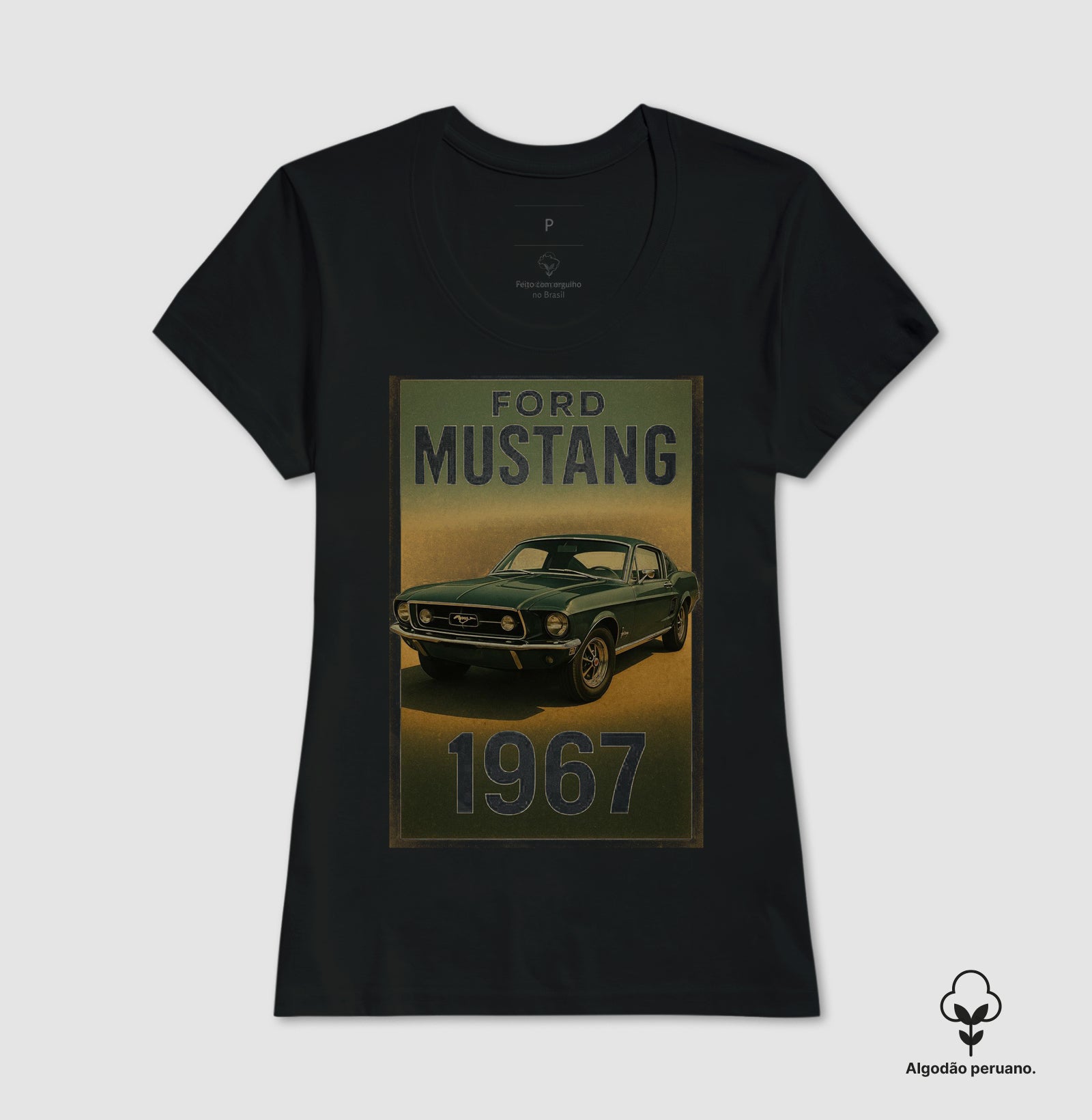 Camiseta do Mustang