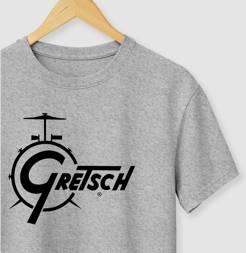 Camisetin das Bateras Gretsch