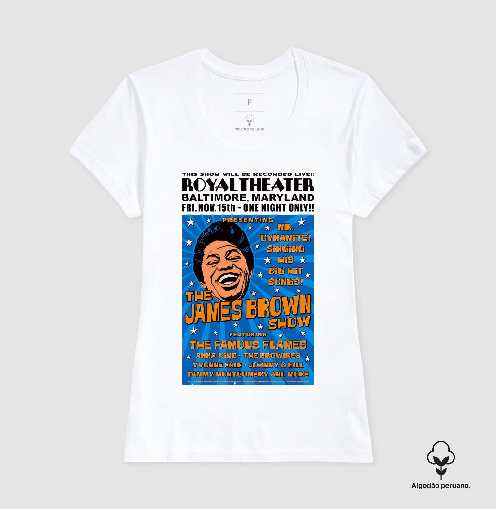 Camiseta James Brown