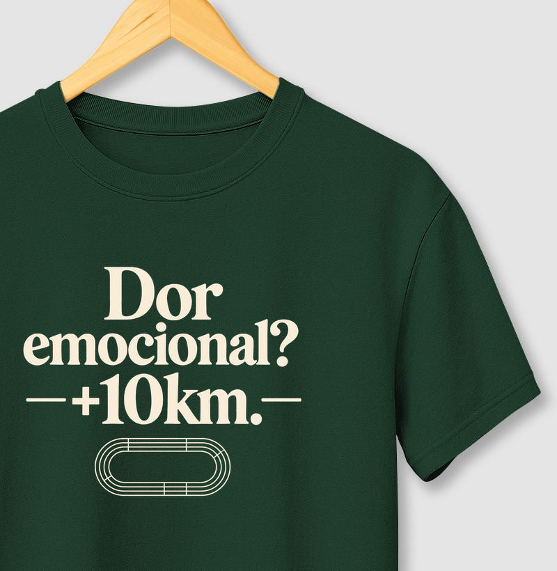 Camiseta de corrida - Dor emocional? +10km.