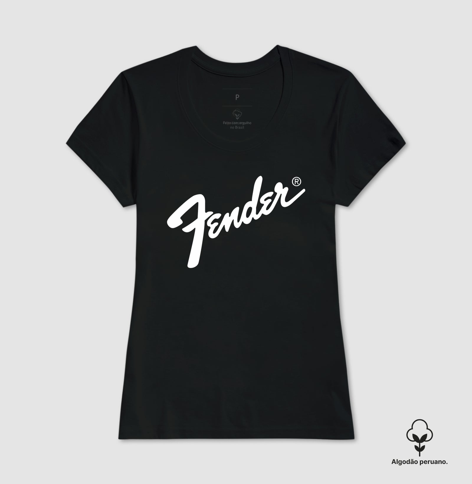 Camiseta da Fender 70s