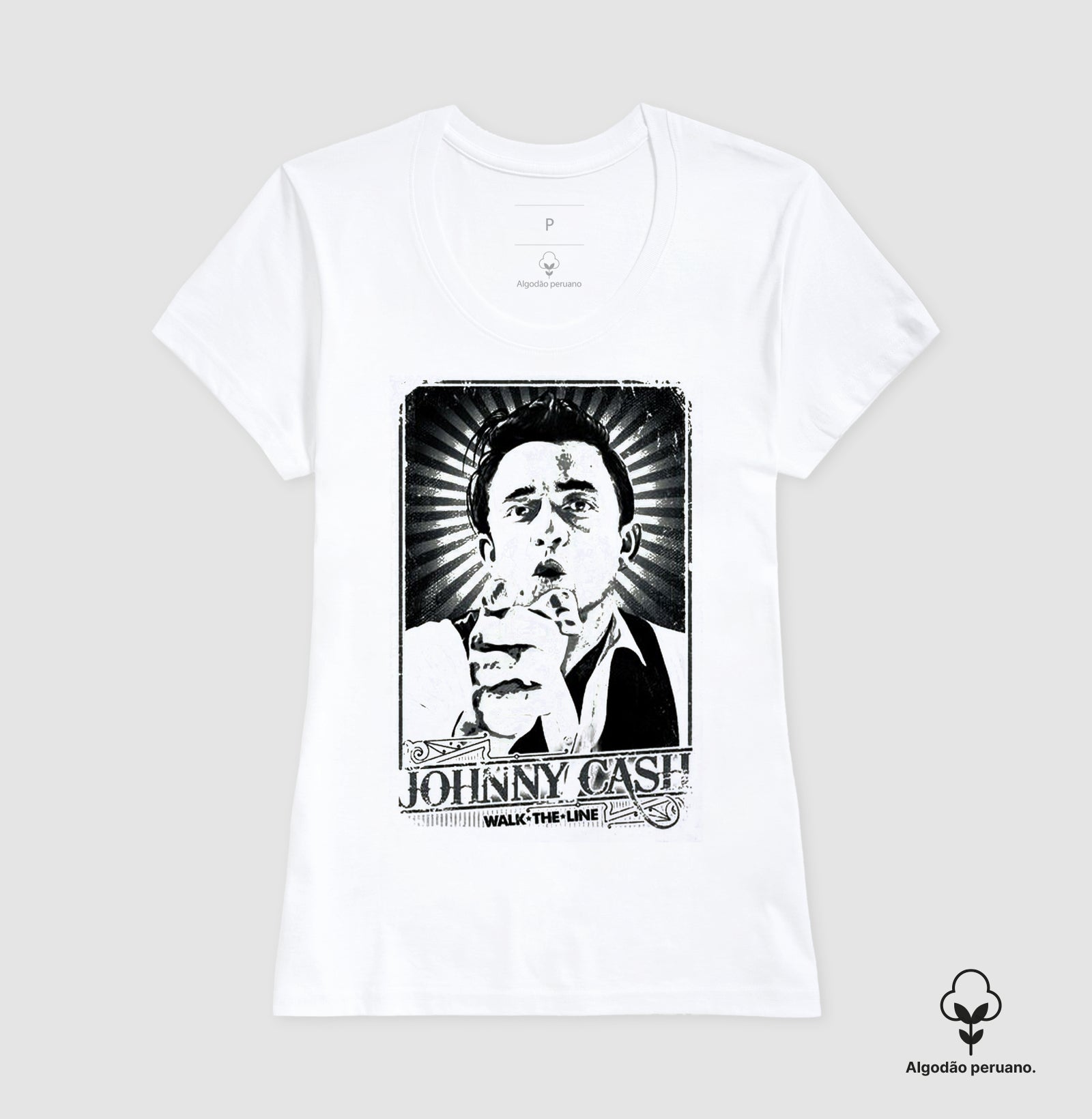 Camiseta Johnny Cash