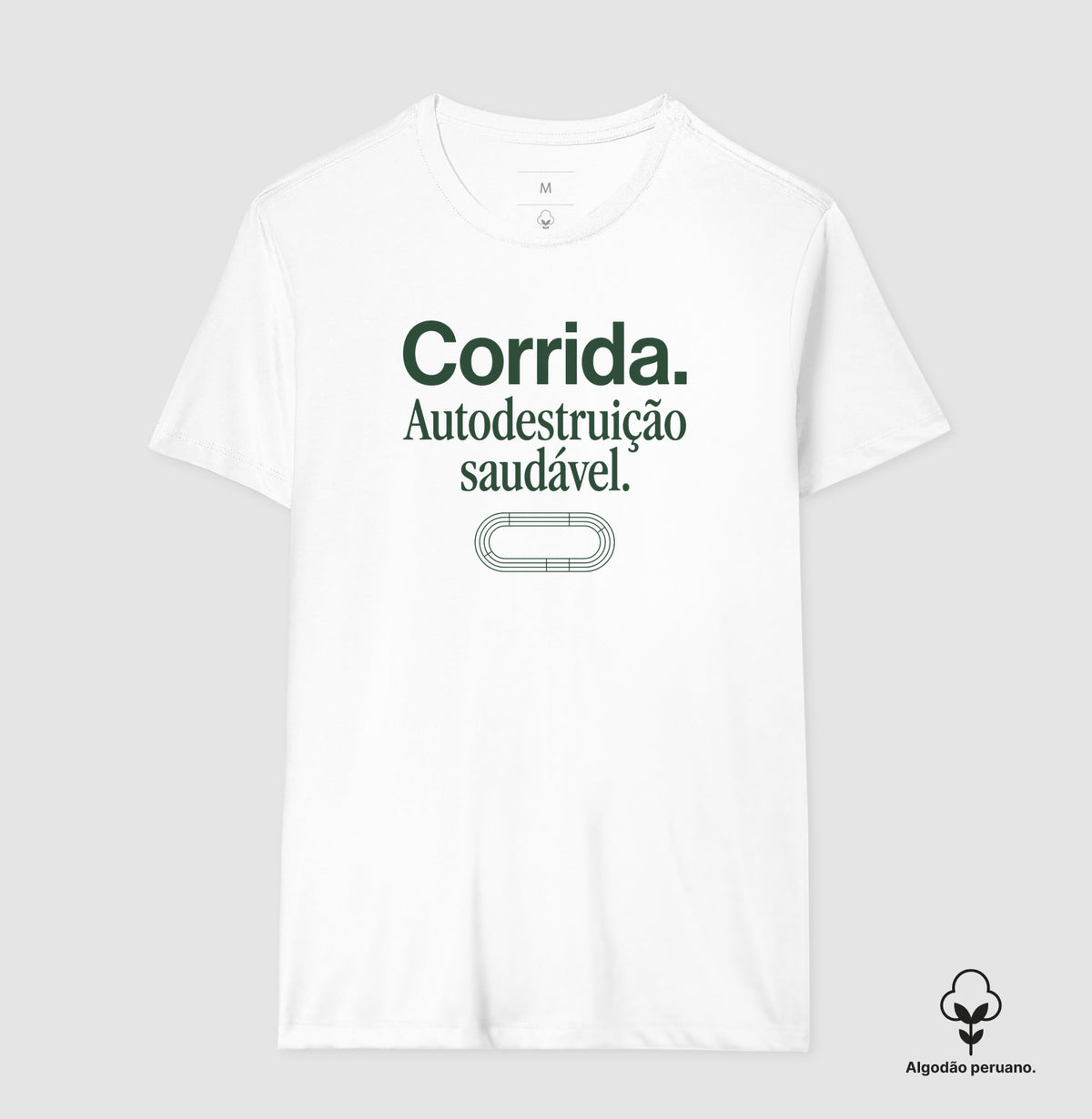 Camiseta de corrida - Autodestruição Saudável