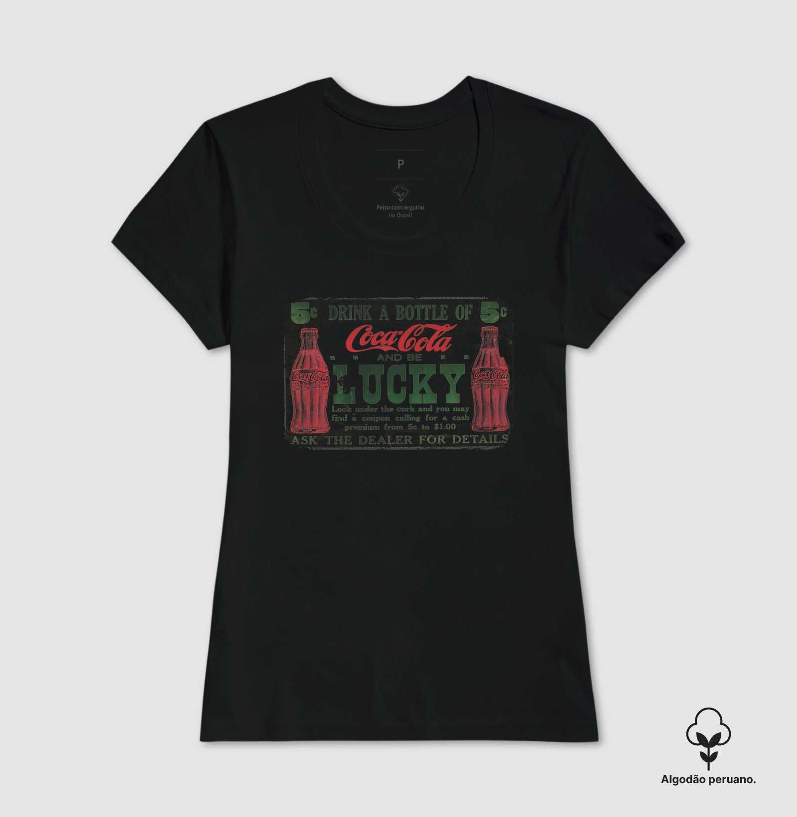 Camiseta da Coca a 5 cents