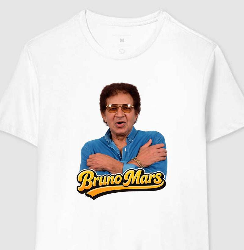 Camiseta do Bruno Mars
