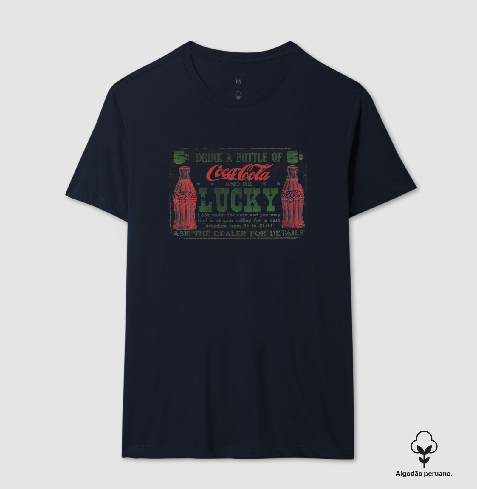Camiseta da Coca a 5 cents