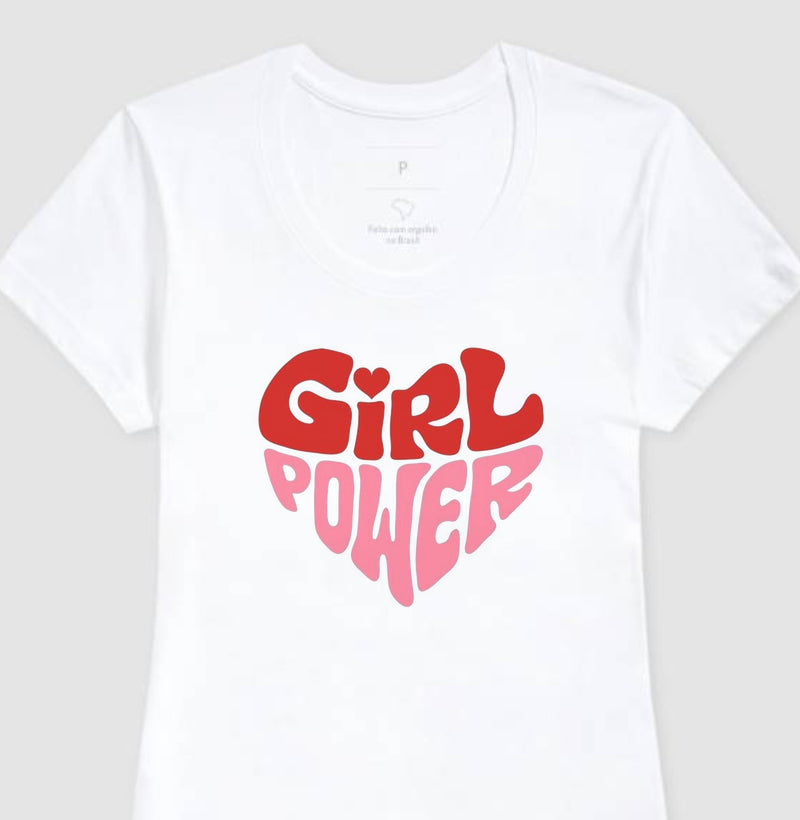 Camisetin Girl Power