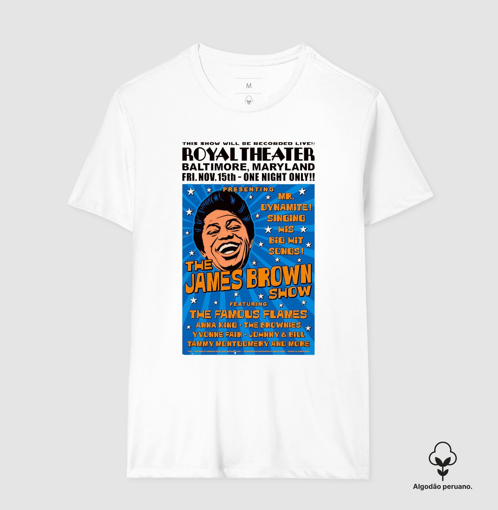 Camiseta James Brown