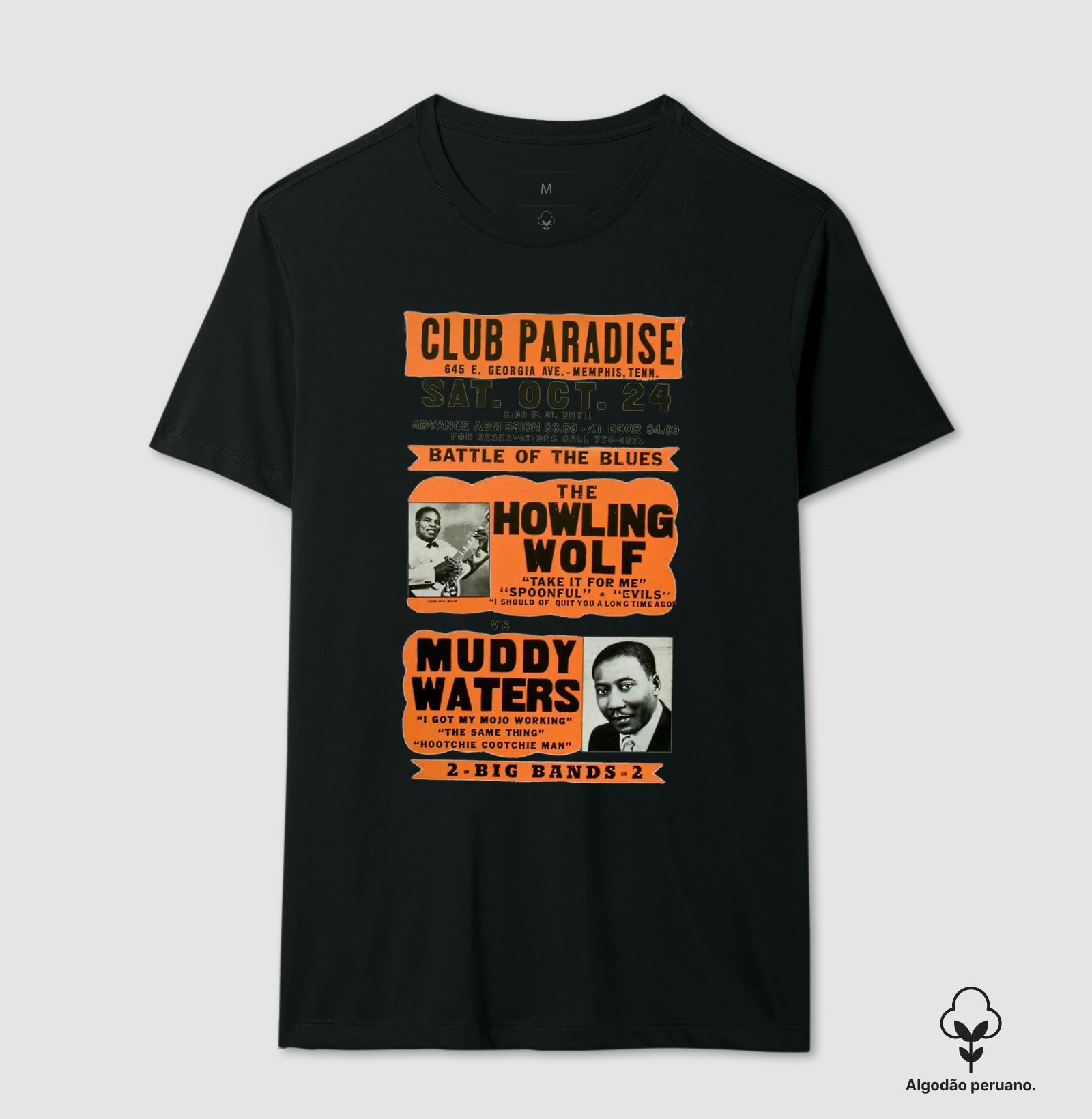 Camiseta do Blues