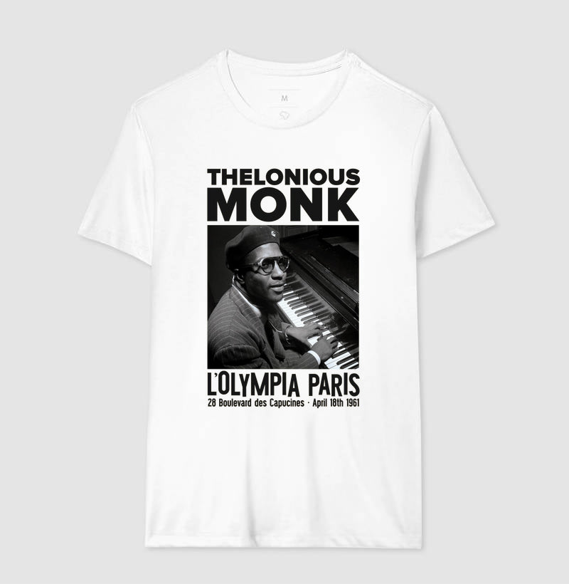 Camisetin Thelonious Monk