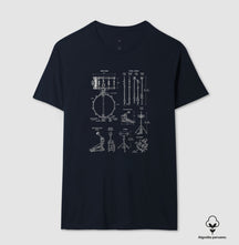 Camiseta Drum Parts