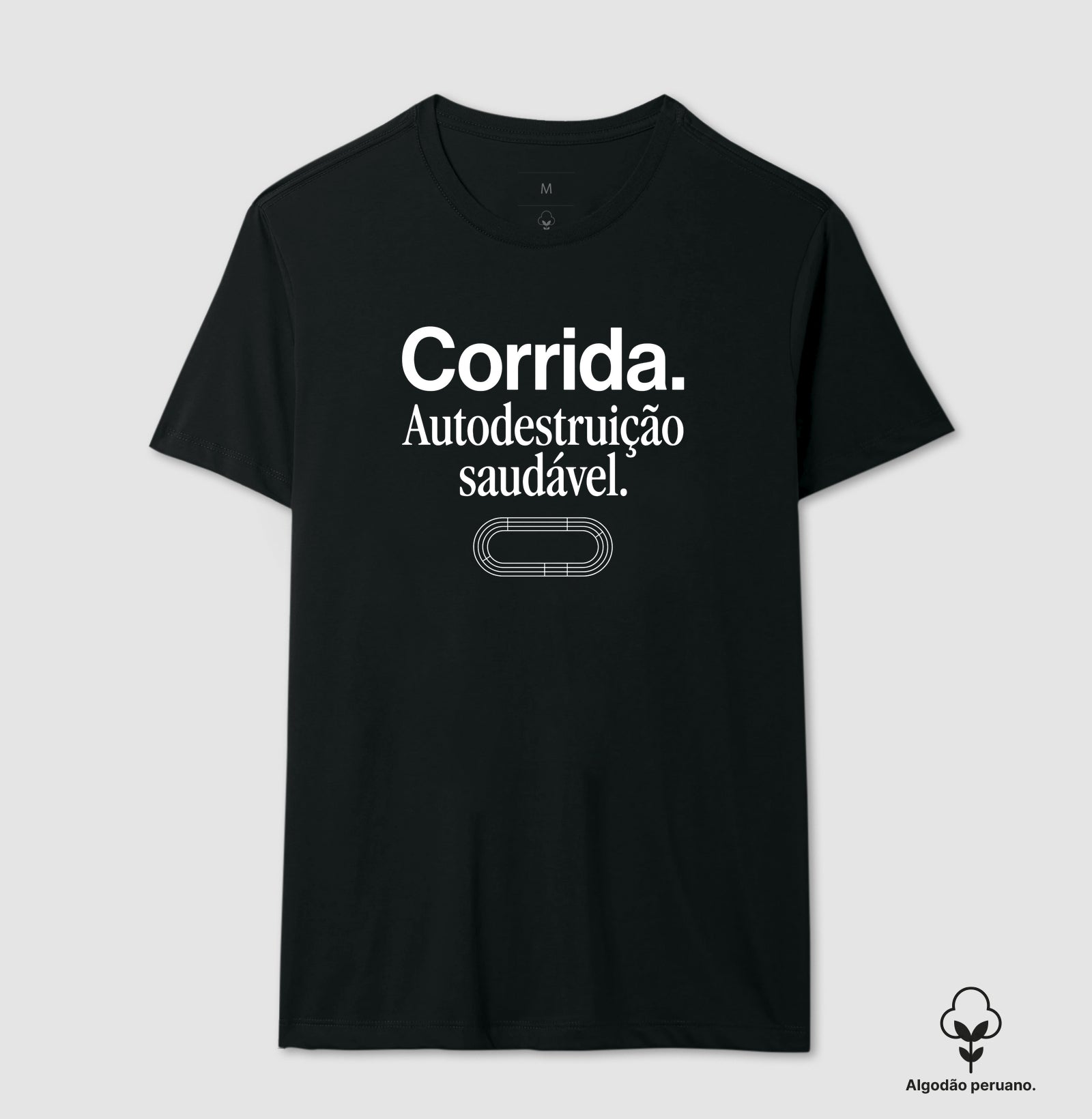 Camiseta de corrida - Autodestruição saudável