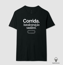Camiseta de corrida - Autodestruição saudável