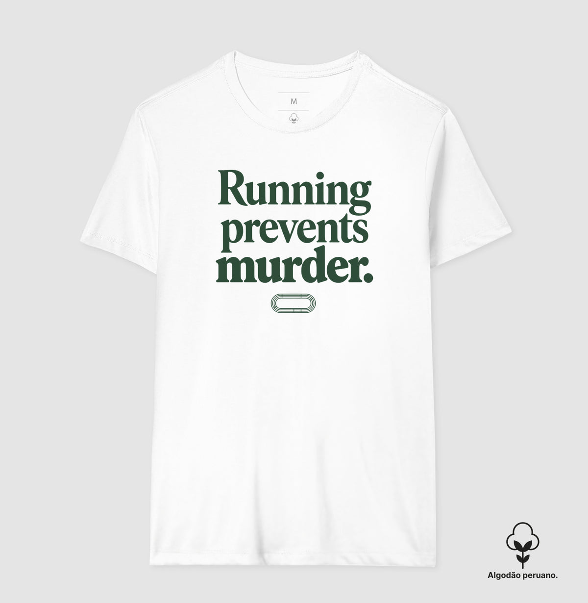 Camiseta de corrida - Running Prevents Murder