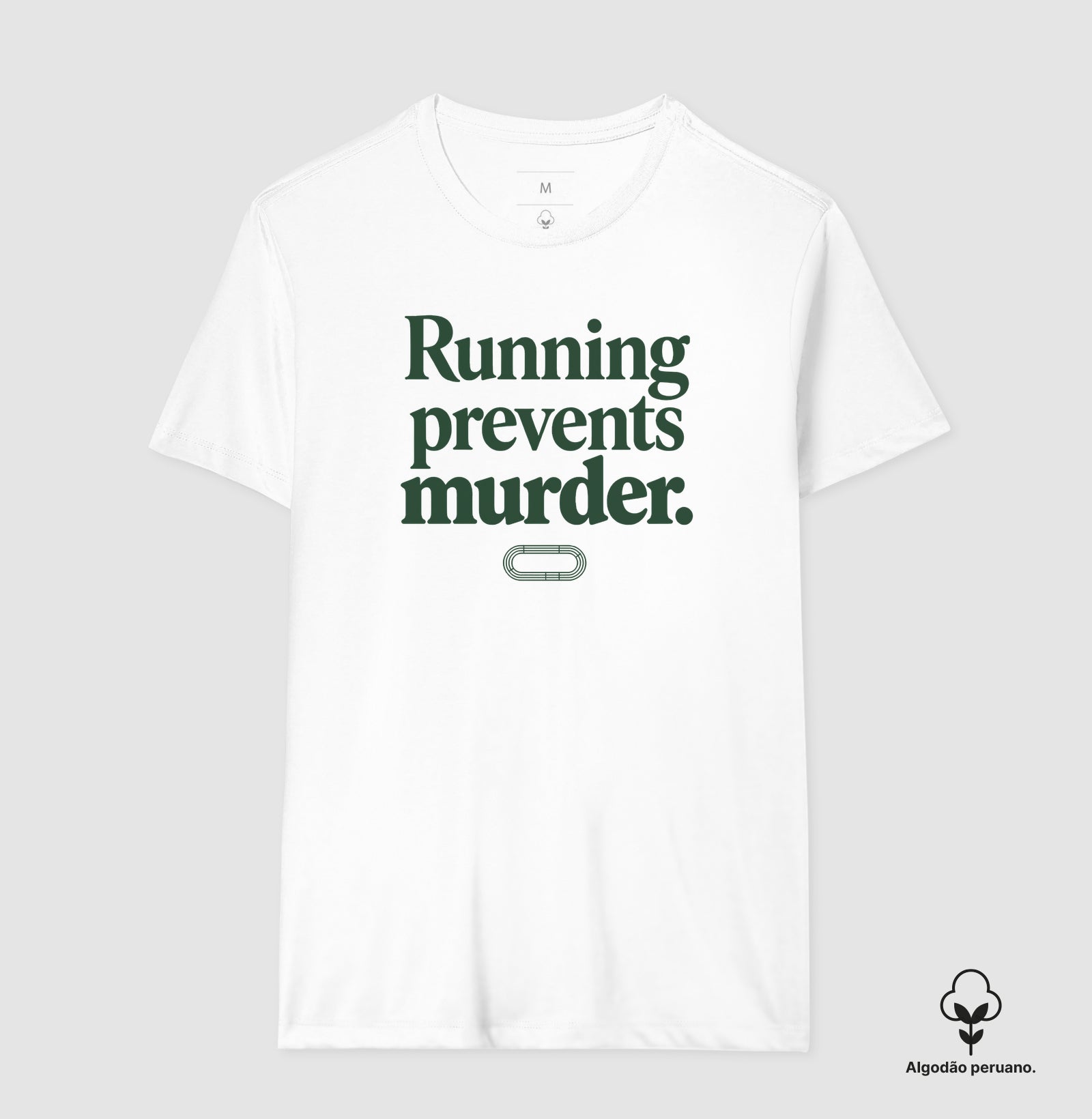 Camiseta de corrida - Running Prevents Murder