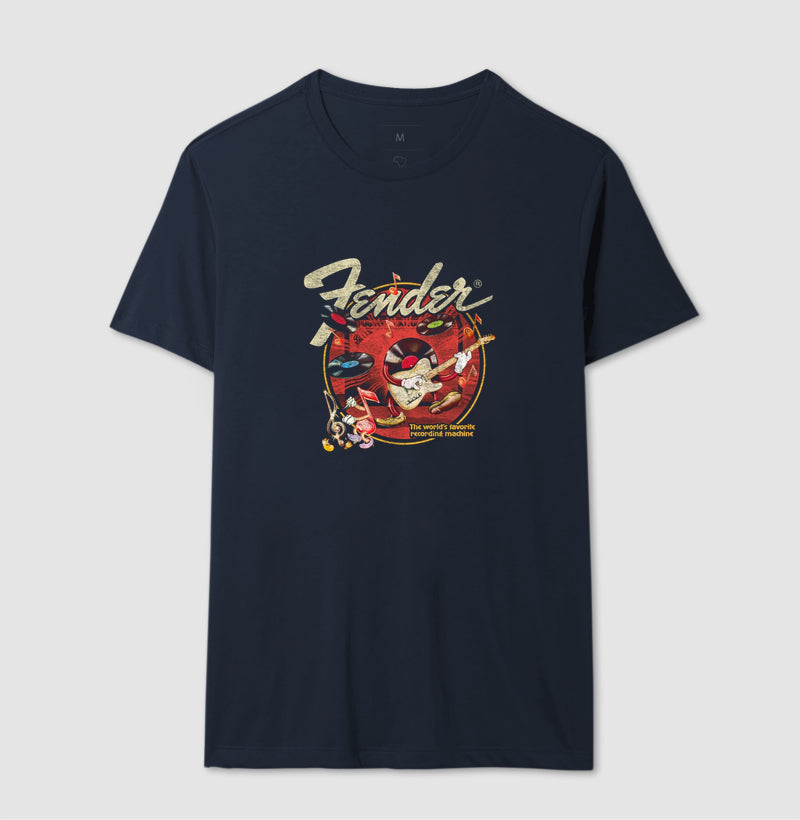 Camiseta Fender Recording Machine