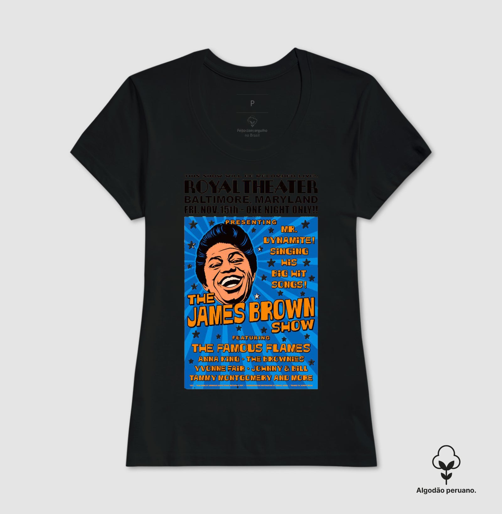 Camiseta James Brown