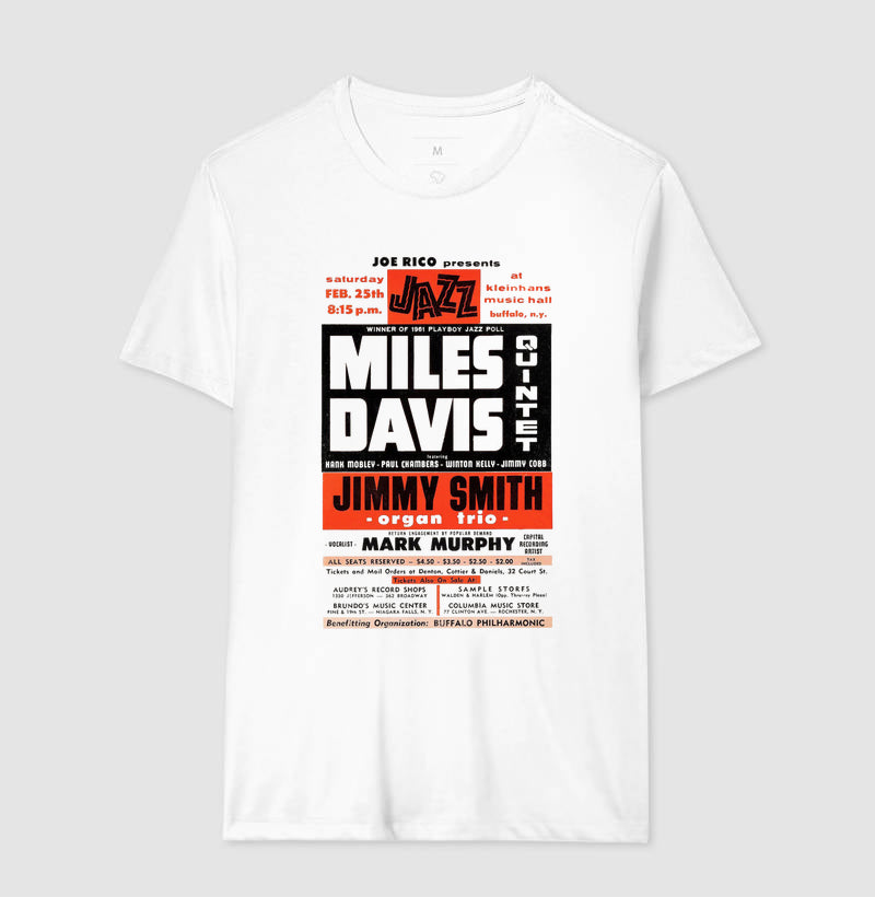 Camisetin Miles Quintet