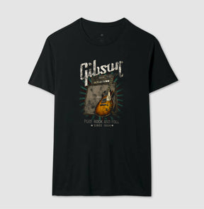Camiseta da Gibson Pure Rock'n'Roll