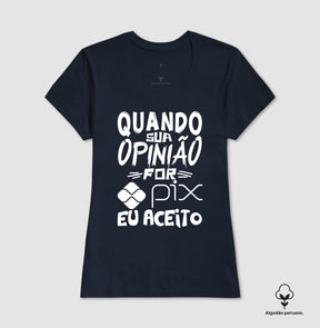 Camiseta do Pix
