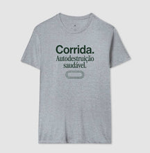 Camiseta de corrida - Autodestruição Saudável