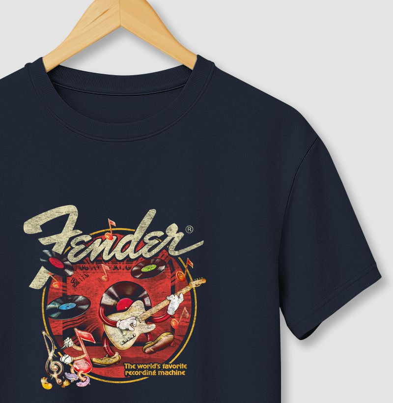Camiseta Fender Recording Machine