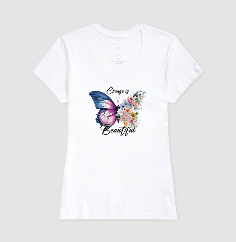 Camisetin Change Is Beautiful