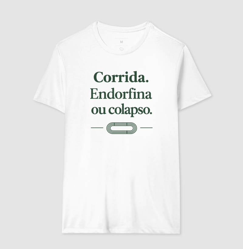 Camiseta de corrida - Endorfina ou Colapso