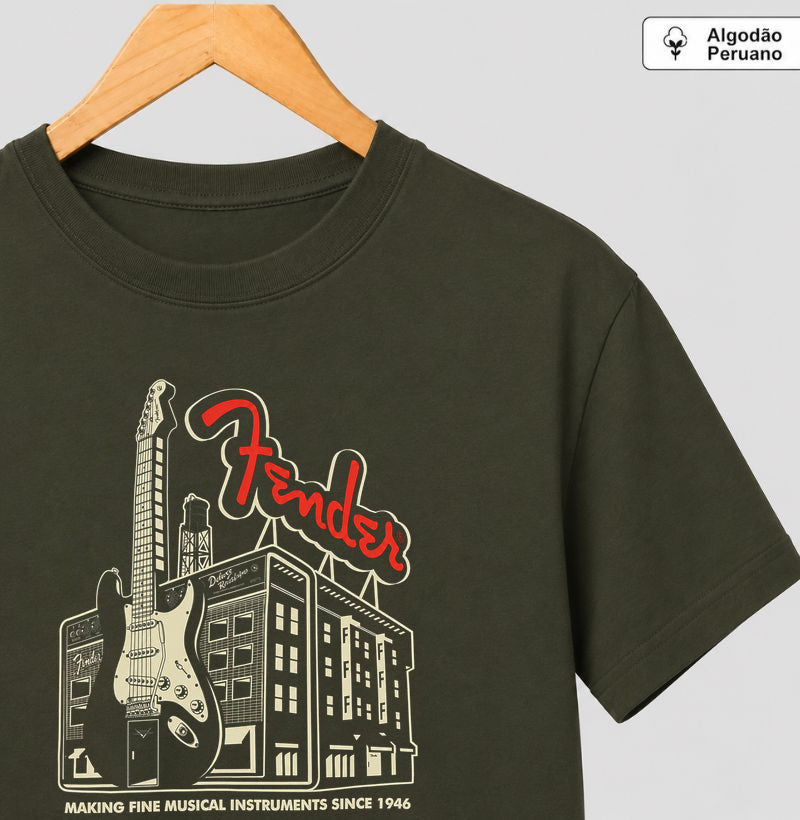 Camiseta da Fender