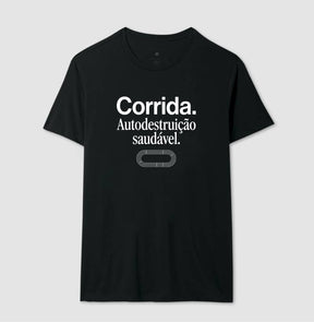 Camiseta de corrida - Autodestruição saudável