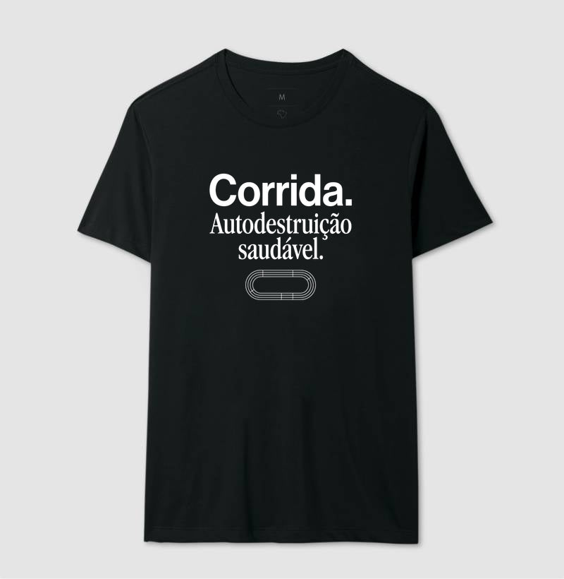 Camiseta de corrida - Autodestruição saudável