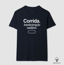Camiseta de corrida - Autodestruição saudável