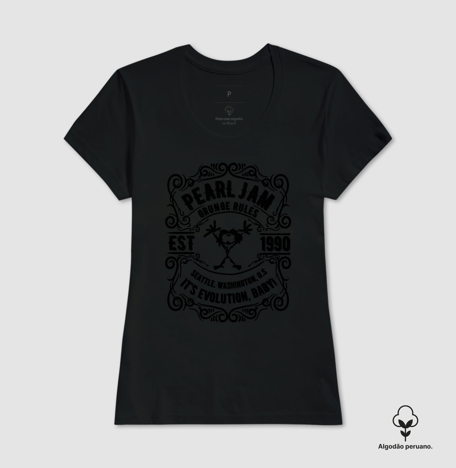 Camiseta do Pearl Jam