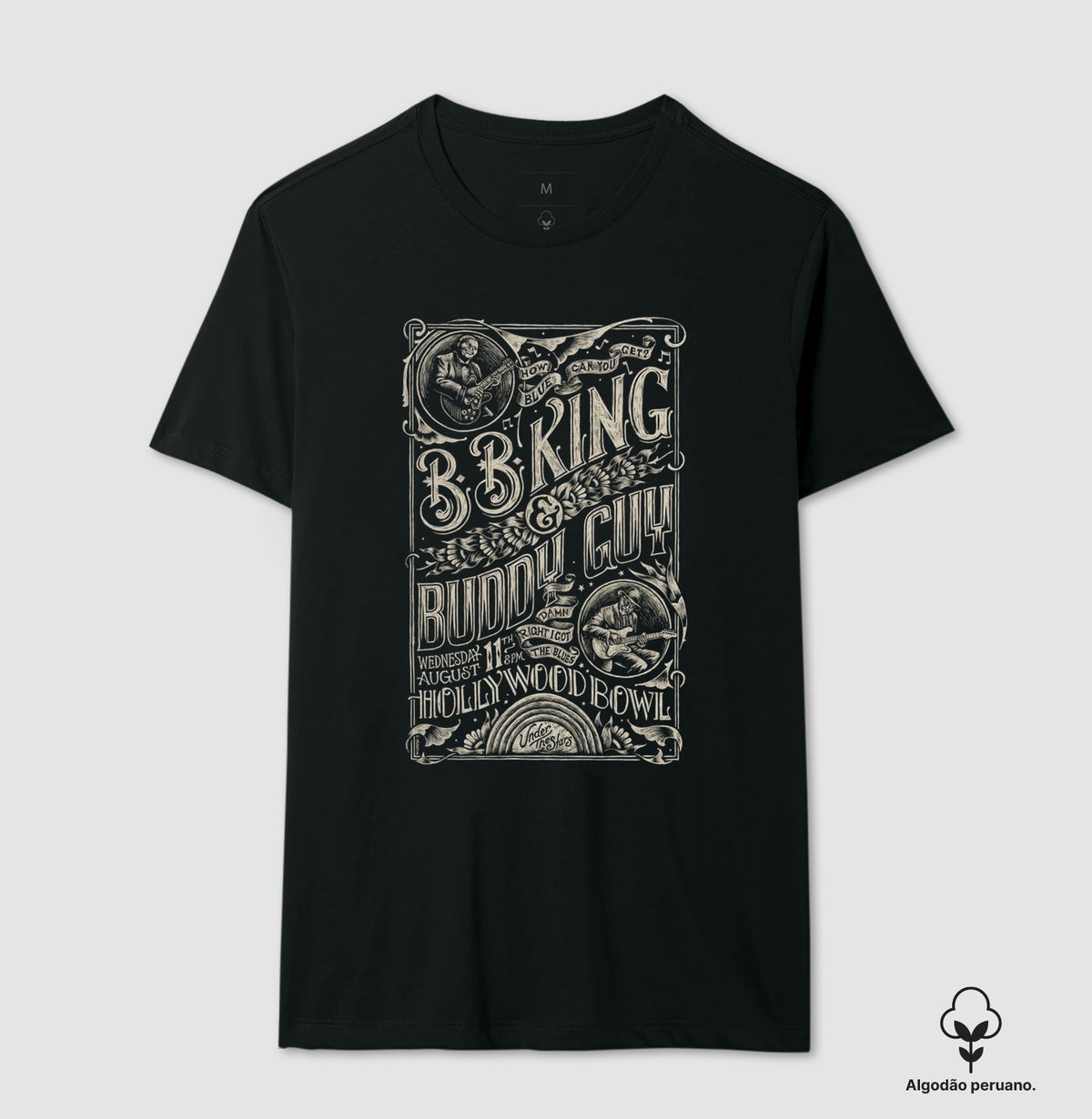 Camisetin Eu amo Blues!