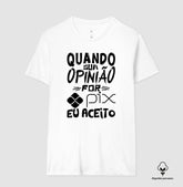 Camiseta do PIX