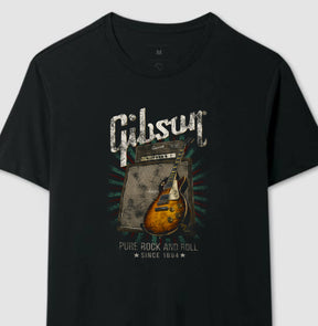 Camiseta da Gibson Pure Rock'n'Roll