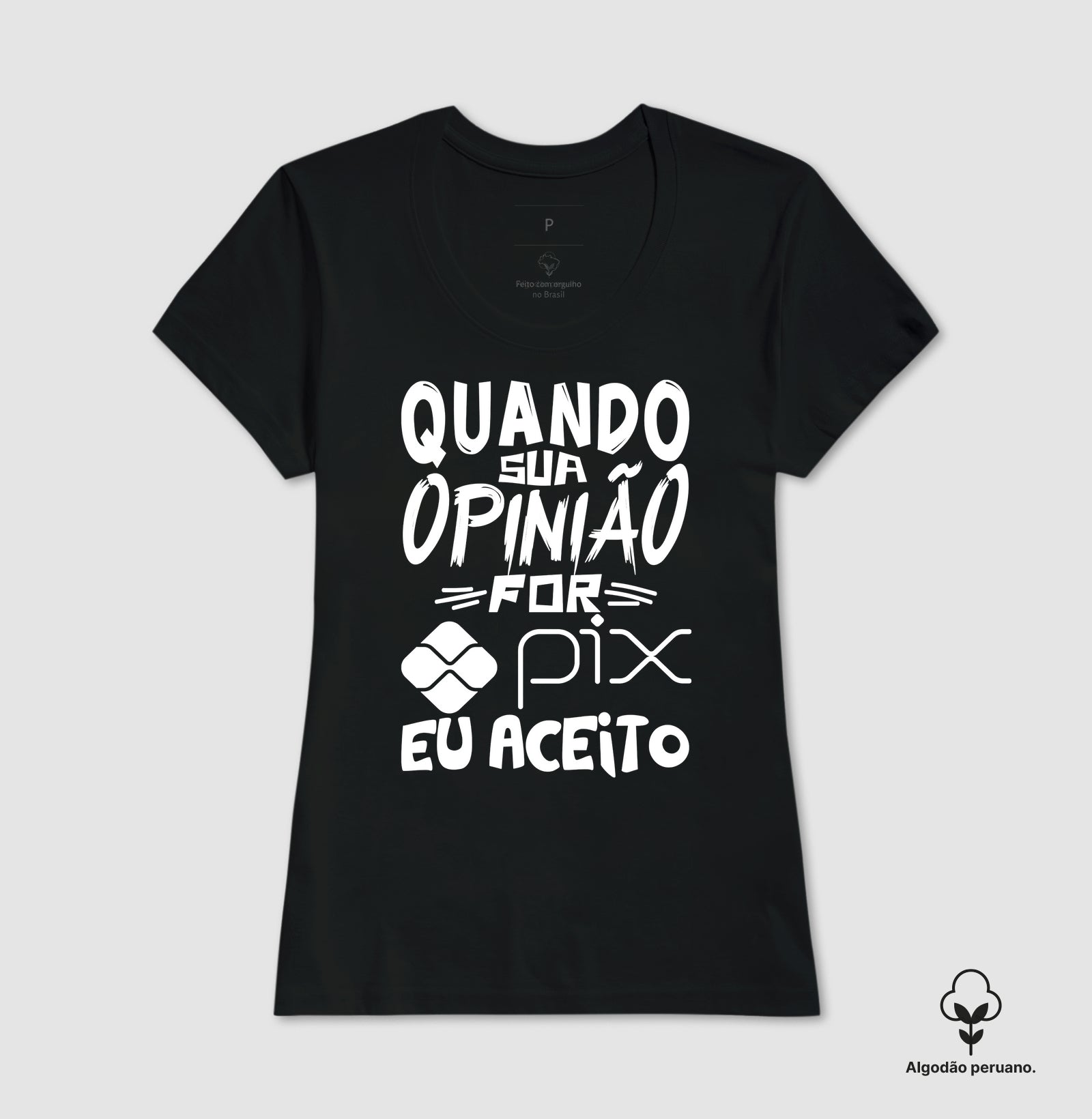 Camiseta do Pix