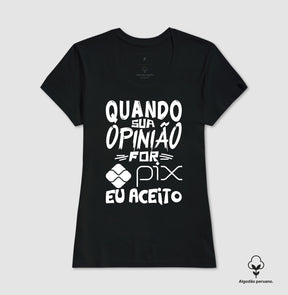 Camiseta do Pix