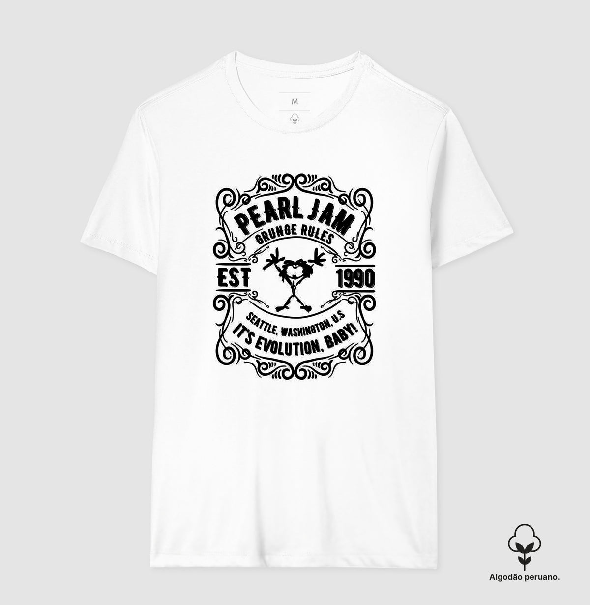 Camisetin do Pearl Jam