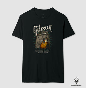 Camiseta da Gibson Pure Rock'n'Roll
