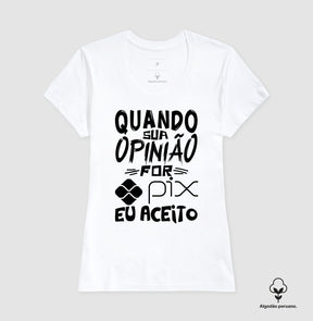 Camiseta do PIX