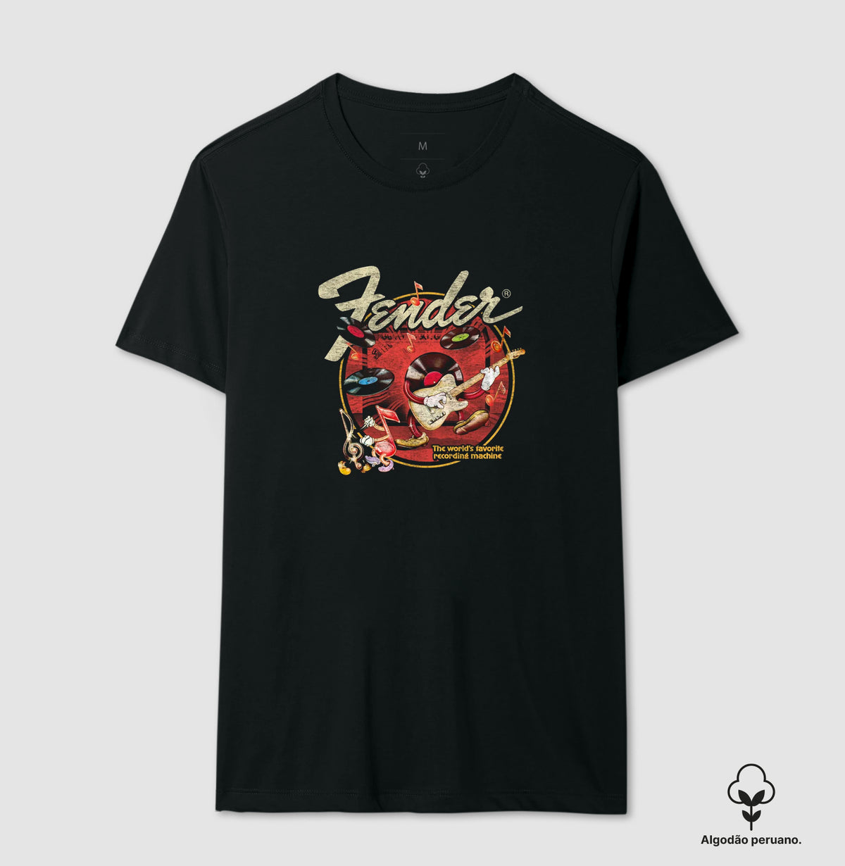 Camiseta Fender Recording Machine
