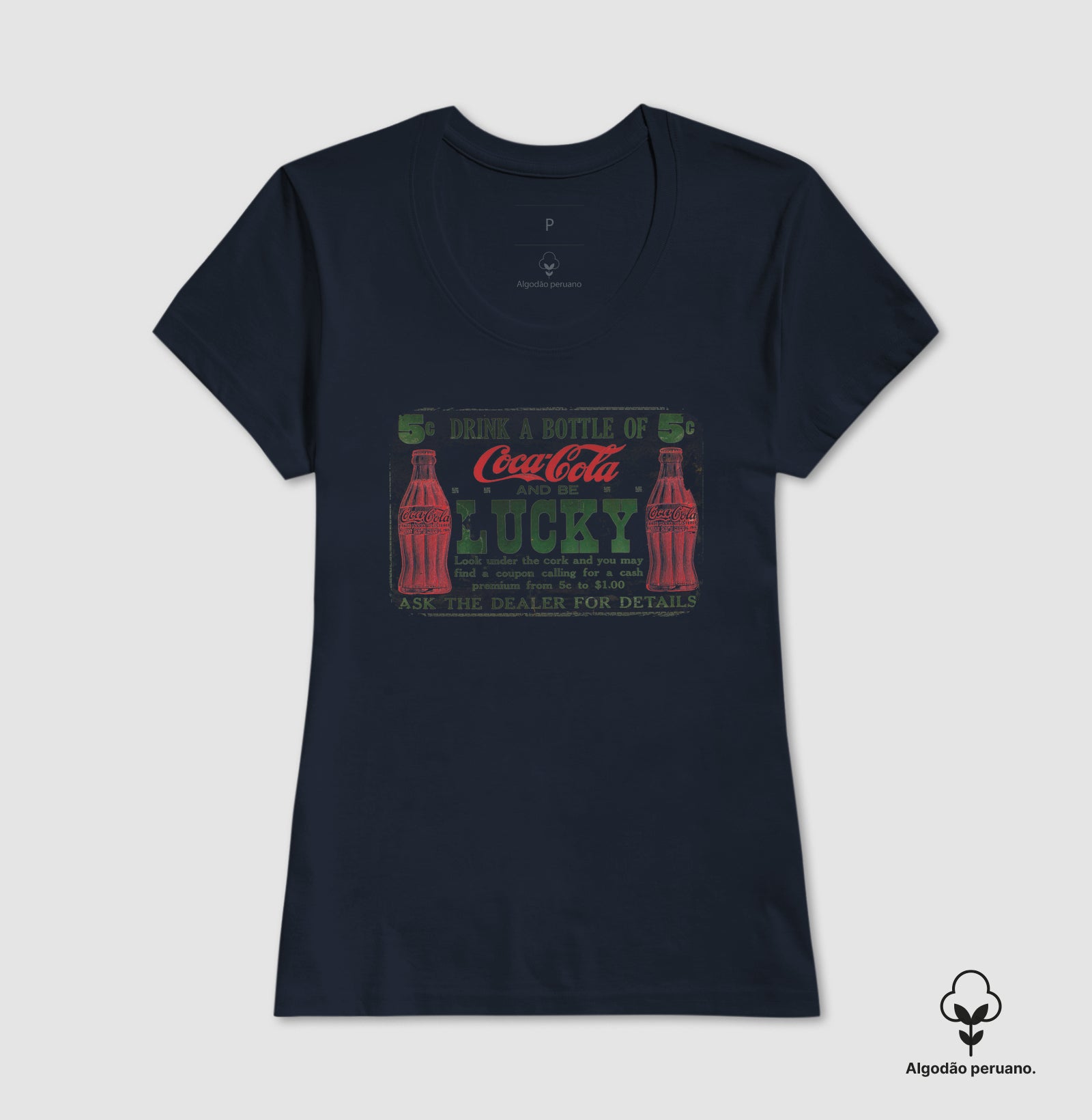 Camiseta da Coca a 5 cents